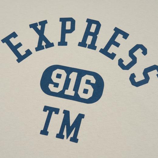 GOODBAI 916 EXPRESS 复古时尚休闲字母印花长袖T恤 商品图4