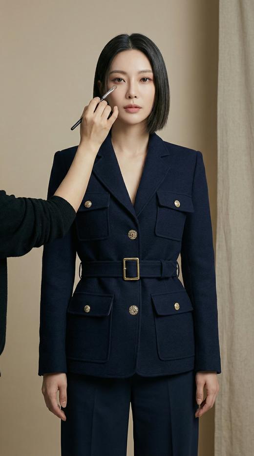 MK系带实用口袋西装外套 商品图6