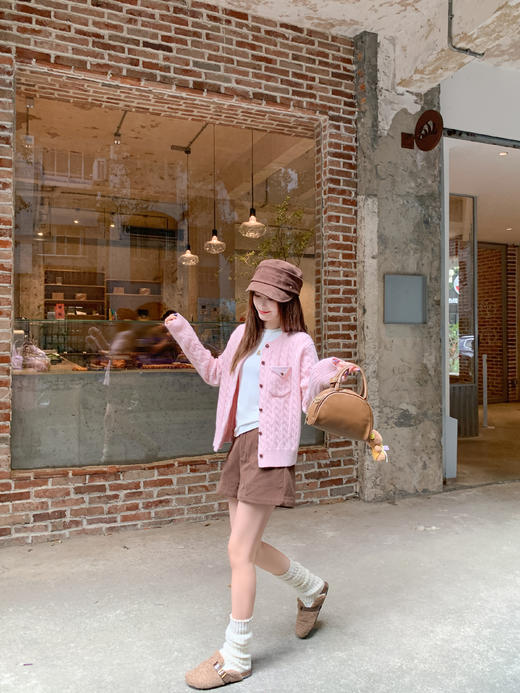 <曾小咸推荐>2.21现货秒杀 ！微信超特价！韩系单排扣毛衣 日常219.99 立减130 秒杀89.99！！ 商品图8