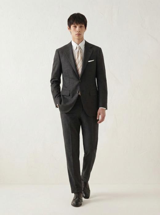 「60款可选」Stylbiella Noble Flannel Super 120's 法兰绒澳洲美丽诺羊毛全麻衬西装套装 商品图7