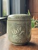象嵌青瓷缠枝莲花纹筒形盖罐，顺丰包邮 商品缩略图0