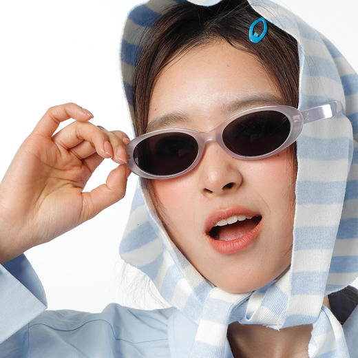 【积分兑】复古椭圆框TR材质偏光镜眼镜-纪念日百货门店同款169151525 商品图3