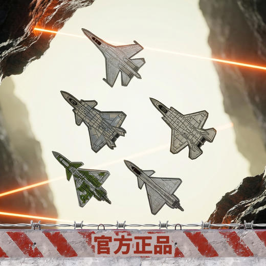 【军工文创官方正品 战机凌云 锋芒入徽】战机魔术贴歼10CE-歼10C-歼20-歼16-歼35 ds（jc） 商品图1
