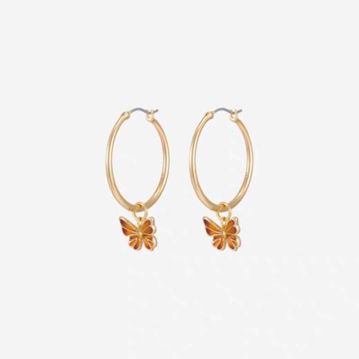 2楼Fellala/翡拉拉「蝴蝶」设计感耳环高级感耳饰货号926434111吊牌价1199现价1079 商品图0