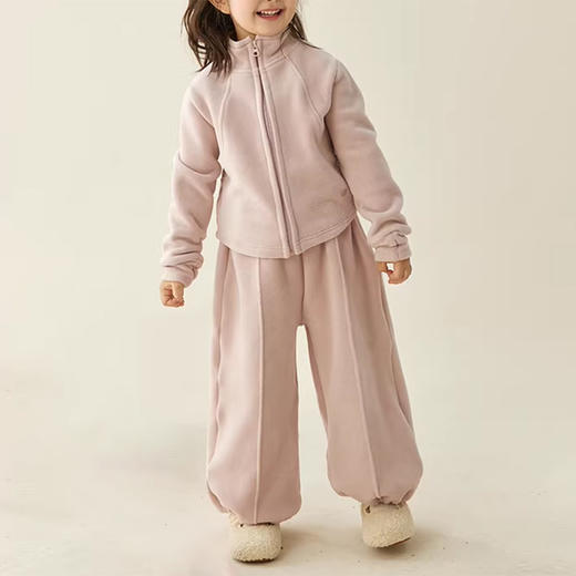 裁缝学苑TH22儿童加厚摇粒绒卫衣纸样阔腿卫裤束脚童装打版裁剪图纸 商品图2