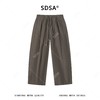 SDSA男装2026新款高贵轻奢韩版简约纯色松紧休闲裤百搭直筒裤子 商品缩略图0