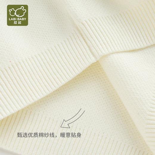 拉比内衣i5-3拉比熊棉线半高领衣灰色LYCC100418 商品图7