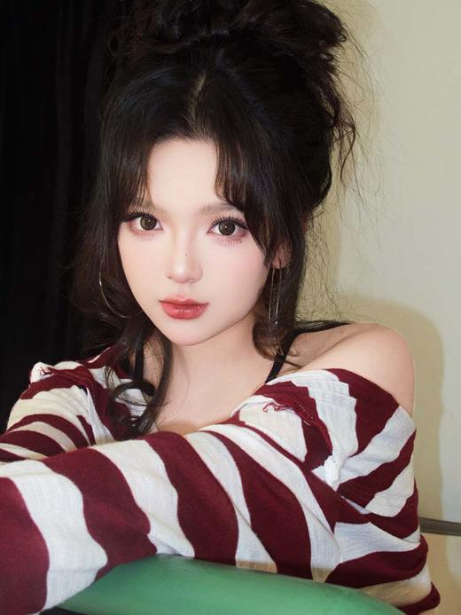 PuffGirl（Puff Girl）日抛 10片装 雾纱信条 直径14.5mm着色13.7mm 商品图5