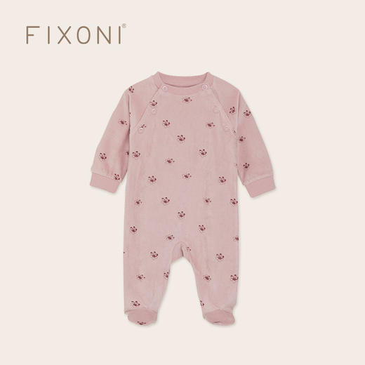 【云优选】FIXONI 长袖丝绒连体衣-限时清仓 商品图3