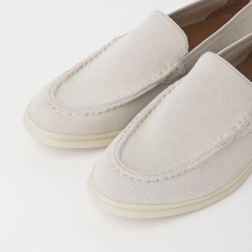 ROMI STUDIO“贵妇鞋”涤纶丝休闲平底一脚蹬乐福鞋RWCLP37111 商品图3