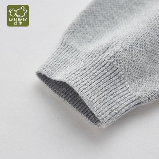 拉比内衣i5-3拉比熊棉线半高领衣灰色LYCC100418 商品图2