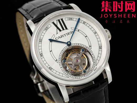 新款上市 诚意展现尊贵典雅--RMS卡地亚伦敦陀飞轮系列 Rotonde系列 浮动式真陀飞轮 男士腕表 表径40mm 商品图2