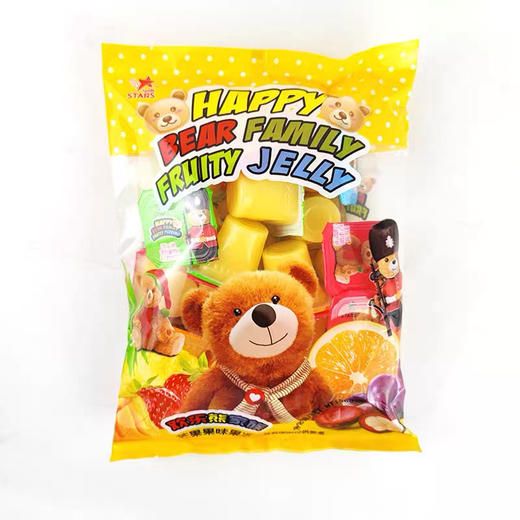 众星欢乐熊家族果冻芒果味568g 商品图0