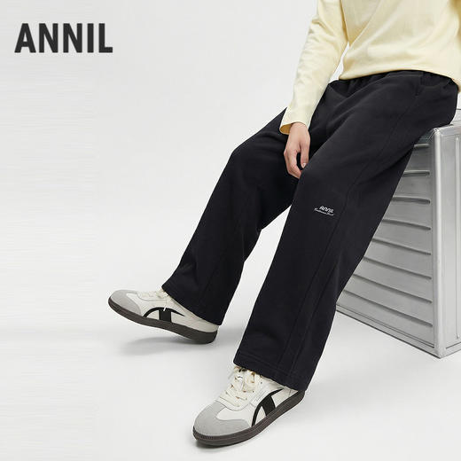 男女童全腰针织单裤夏季新款安奈儿童装EM626697 商品图1