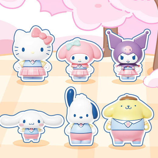 三丽鸥校园日记本积木摆件-纪念日百货门店同款169693851 商品图1