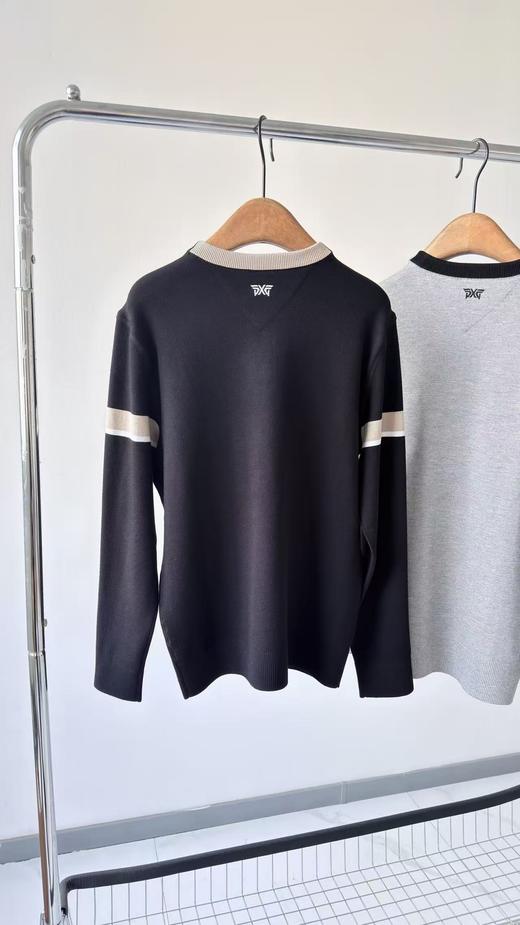 25冬款PXG原单男款毛衣，超级帅气的男款，韩国🇰🇷客供纱线🧶，有质感💕，有弹力超舒服，工艺复杂，撞色设计，超级帅气，立体刺绣🪡LOG O，质感满满！ 商品图7