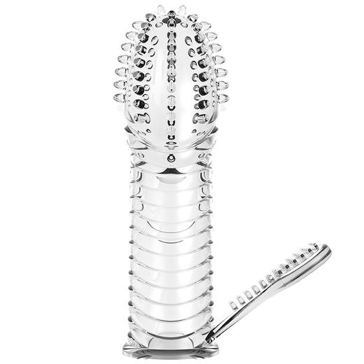 名流水晶狼牙套系列避孕套加粗加长可多次使用 商品图6