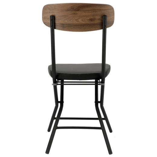  折叠椅餐椅板凳皮革凳便携舒适坐感折叠椅 商品图3