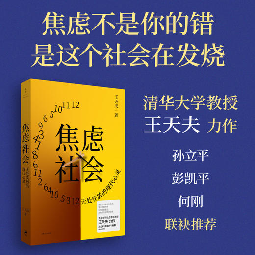 【签名版】王天夫《焦虑社会：无处安放的现代心灵》 商品图1