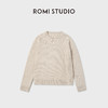 ROMI STUDIO“简约老钱”山羊绒+绵羊毛5针套头毛织上衣RWCWSG6952 商品缩略图2