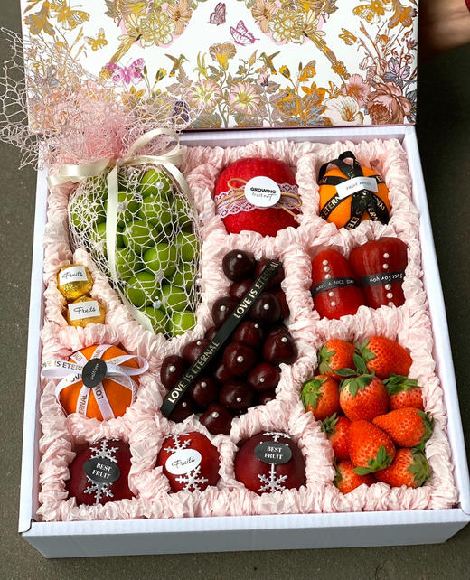 法式水果礼盒预定链接，时令水果组合或根据客人需求私人订制，5份起订 商品图2