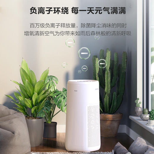 海尔(Haier)空气净化器 KJ450F-M900A 除菌空气净化器 除甲醛二手烟过敏源雾霾PM2.5 商品图2