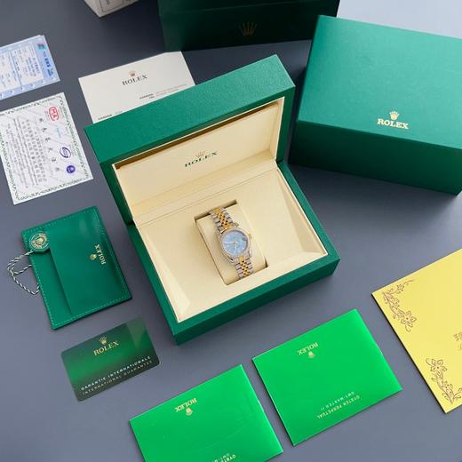 劳力士 机芯：自动机械机芯 表盘：冰蓝盘间金带 商品图0