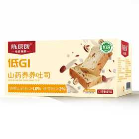 【糖人推荐】低GI山药养养吐司  轻负担早餐 饱腹点心 420g/箱