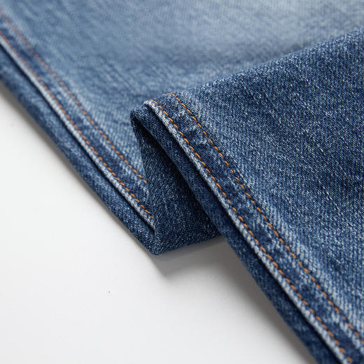 ROMI STUDIO“土耳其进口” 水洗做旧中腰微宽松牛仔裤 RWCAX85291 商品图2