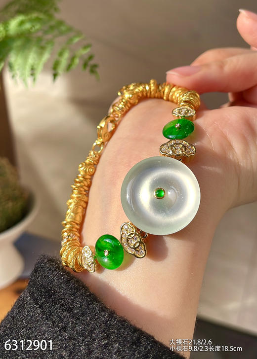6312901，平安扣手链。具体价格微信咨询 商品图0