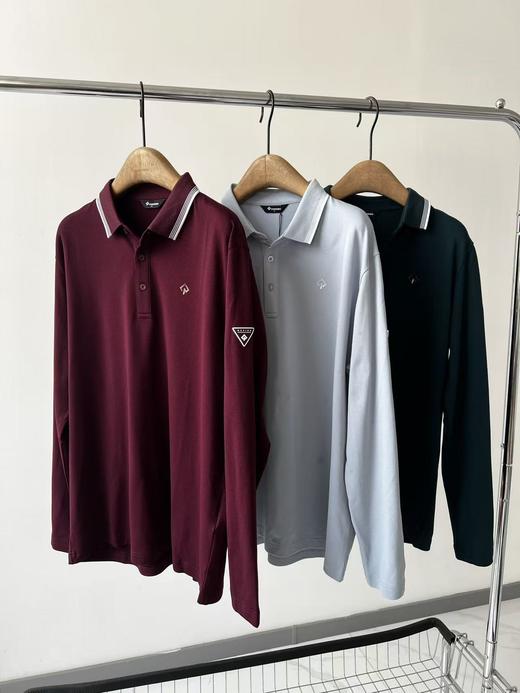 25冬款ＲＥ原单男款加绒POlO衫！纯原单货，韩国🇰🇷客供面料，里面加薄绒，有弹力，亲肤，超级好穿！ 商品图0