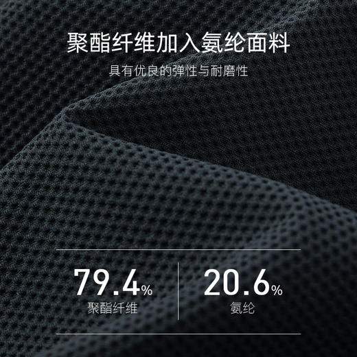 德鲨夏季新款针织运动短裤男青年时尚休闲弹力五分裤子 商品图4