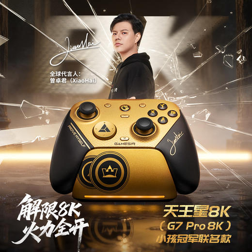 盖世小鸡G7pro天王星8K小孩冠军联名款游戏手柄pc电脑版steam无线蓝牙ns安卓手机switch2精英 商品图0