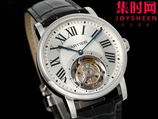 新款上市 诚意展现尊贵典雅--RMS卡地亚伦敦陀飞轮系列 Rotonde系列 浮动式真陀飞轮 男士腕表 表径40mm 商品图2