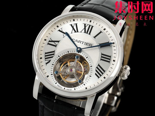 新款上市 诚意展现尊贵典雅--RMS卡地亚伦敦陀飞轮系列 Rotonde系列 浮动式真陀飞轮 男士腕表 表径40mm 商品图1