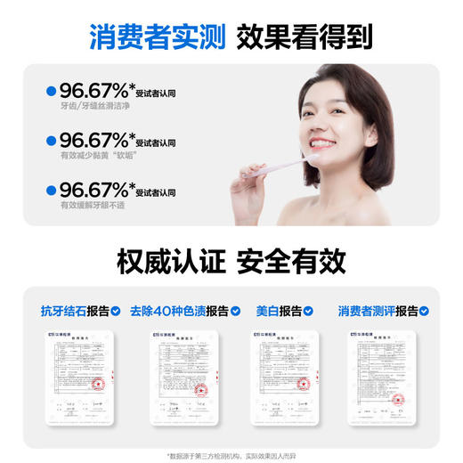 参半抗牙结石美白牙膏--100g 商品图3