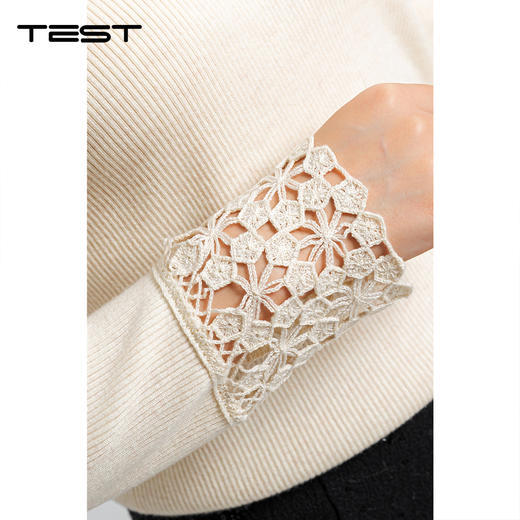 春上新软糯亲肤内搭显瘦百搭半高领毛衣1261022 商品图3