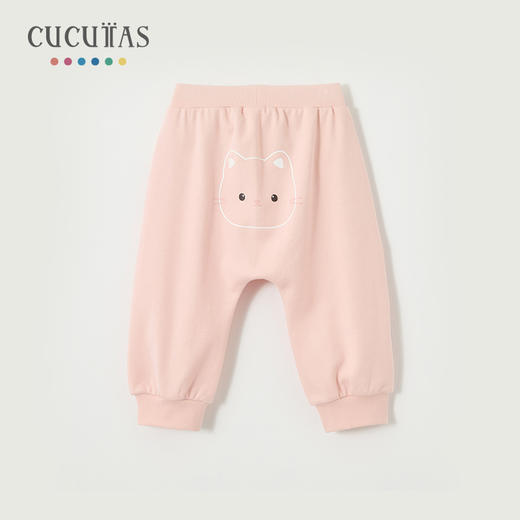 Cucutas女婴童长裤CY26SPW008粉橙80#-100# 商品图0