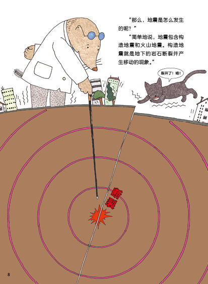 蒲蒲兰绘本馆 鼹鼠博士的地震探险 商品图5