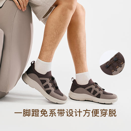 Pansy盼喜26春夏新款简约浅口单鞋平底一脚蹬乐福鞋软底懒人鞋HDN1155 商品图3