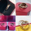 F020522三环三色戒指金色玫瑰金银色三色戒指 商品缩略图8