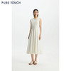 商场同款PURE TOUCH女26春夏新款无袖连衣裙收腰A字摆伞裙中长裙 商品缩略图3