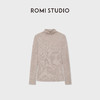 ROMI STUDIO丝光羊毛山羊绒桑蚕丝混纺高领打底上衣 RWCAS06192 商品缩略图1