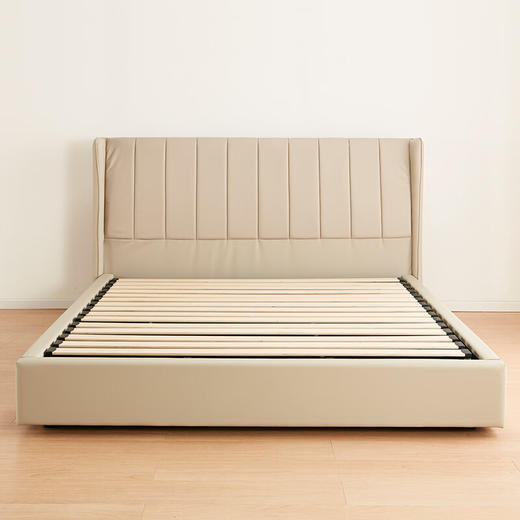 【家具】 现代简约卧室床牛皮软包储物收纳床 布鲁娜2 商品图5