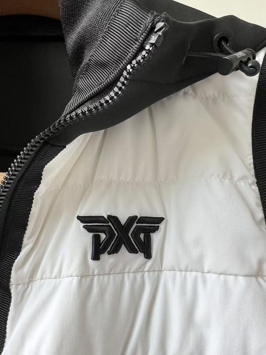 P&XG原单鹅绒马甲，原单货，客供面料！正面鹅绒填充，增强保暖性，背面搭配经纬弹性佳的拉绒经纬面料，丛结构上提高隔热性，同时更大限度的提高活动量！强烈推荐款！ 商品图3