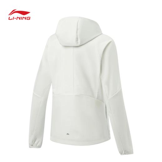 李宁女子反光加绒保暖防泼水软壳外套AFDW388 商品图1
