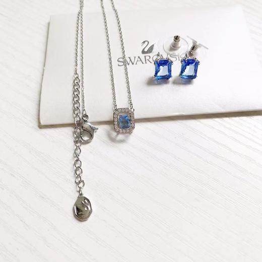 F020516跳动的Millenia方糖套装项链耳钉两件套 商品图2