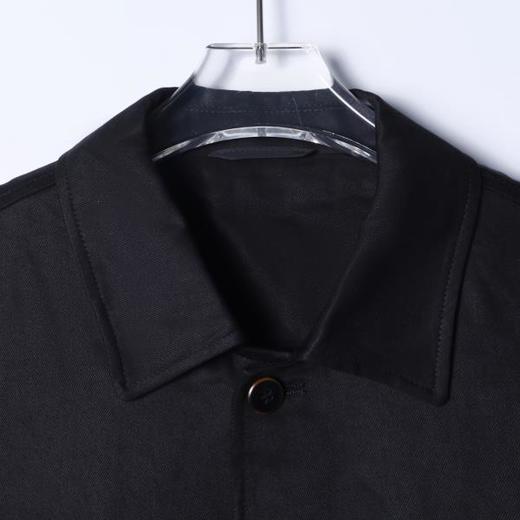 SDSA男装2026新款高贵轻奢潮流休闲纯色翻领夹克外套百搭老钱风 商品图1