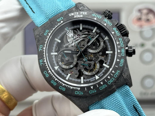 Noob official➕ Factory ROLEX宇宙计时迪通拿系列之碳纤维定制版，腕表不仅佩戴轻便，外表坚硬。且每一只腕表都拥有独一无二的碳纤花纹材质📦📦📦📦📦📦📦📦📦📦❕ 商品图3