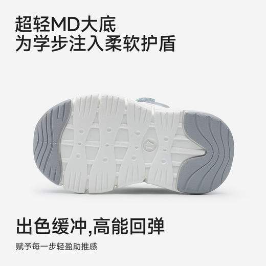 【抗菌+透气】英氏2阶儿童学步鞋女童抗菌鞋子男童春秋网布运动鞋舒适软底防滑鞋 商品图1